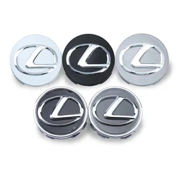 4pcs 62mm Wheel Hub Center Caps For Lexus Badge Cover Hubcaps for NX200T ES200 ES350 IS300 RX240 GS450h LS500h Car Accessories