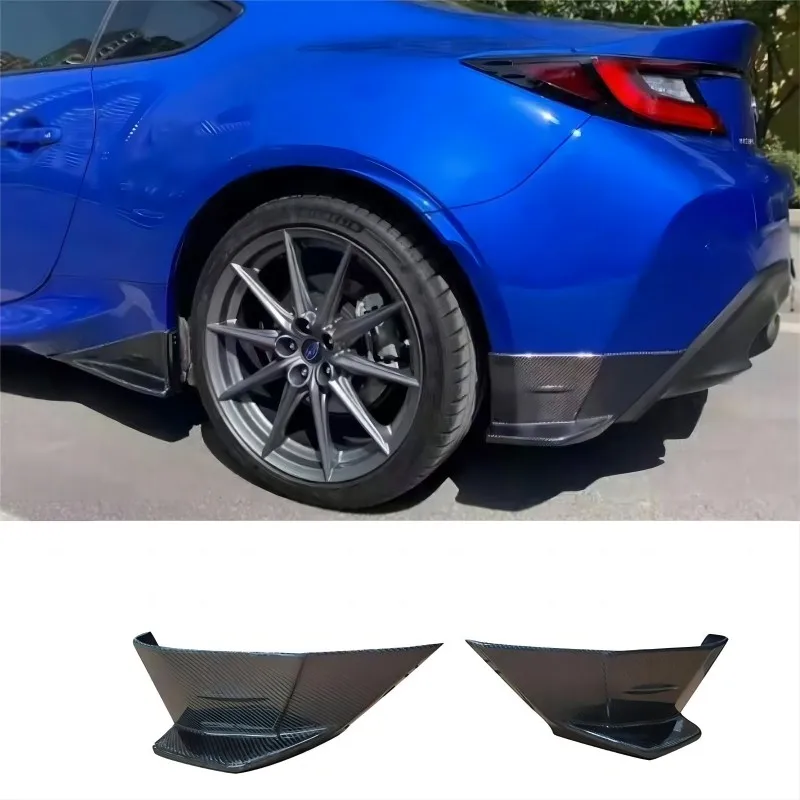 

Real Carbon Fiber Rear Bumper Diffuser Splitter Lip Flaps Side Skrit For Toyota GR86 ZN8 Subaru BRZ ZD8 2022-2023 STI Style FRP