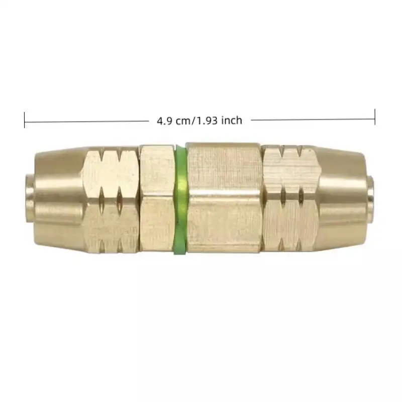 Copper Repair Extension High-Pressure Water Pipe Joint Pressure Hose Adapter Quick Connection Agricultural Spray Pipe Adapter