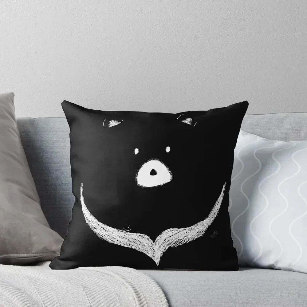 

Moon Bear Throw Pillow Marble Cushion Cover Pillowcases For Pillows Pillowcases Bed Cushions pillow