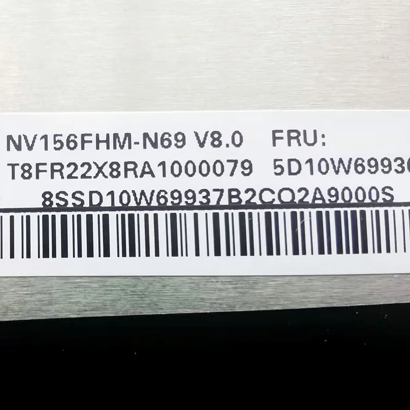 Laptop LCD Screen NV156FHM-N69 100% sRGB 1920x1080 FHD IPS eDP 30-pins 15.6-inch replacement display matrix