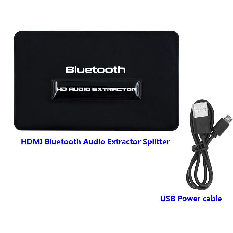 HDMI-compatible Audio Converter Extractor 3.5MM Toslink 5.1CH 2.0CH BT-bluetooth-compatible Audio FOR speakers or mobile phone