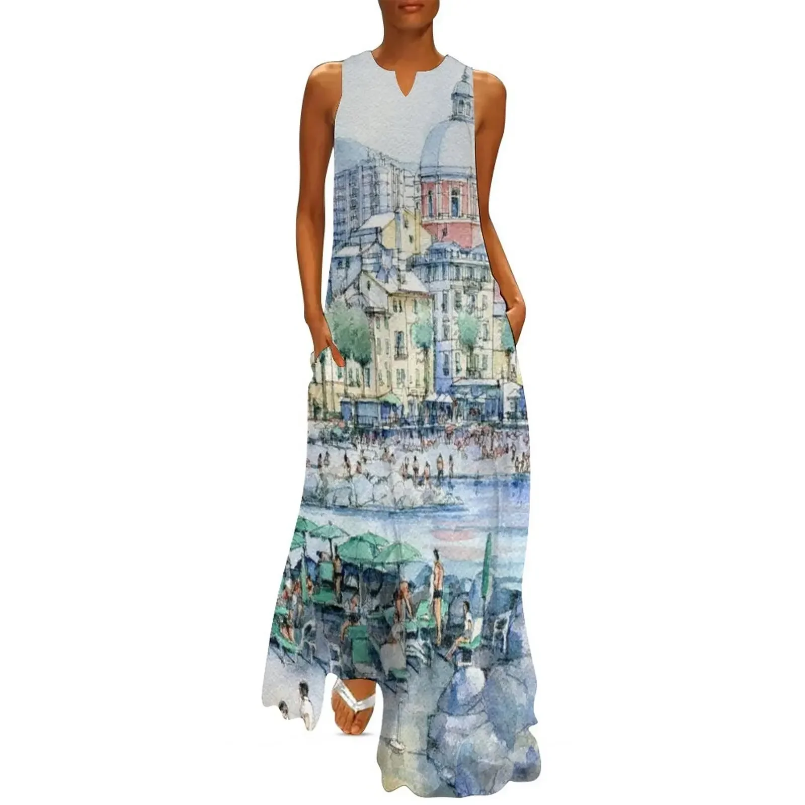 

Pegli d'estate Long Dress long dress women summer Evening gown summer dress korean women for girls