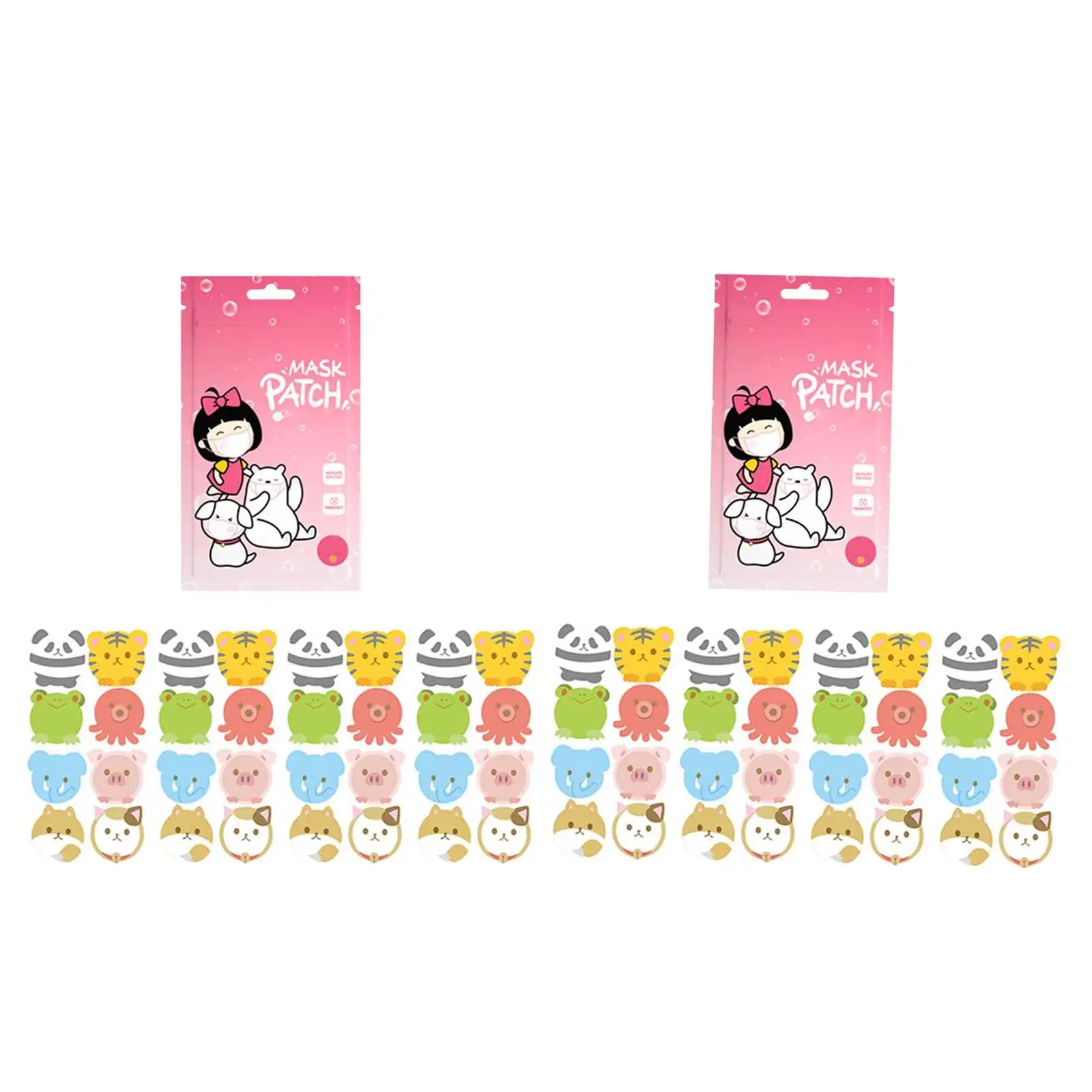 Mask Freshener Patch Decor Mini Scent Sticker Cloth Scented for Kids Adults Face Mask Easy Use