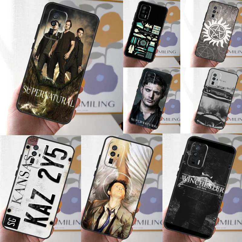 Supernatural Winchester Case For POCO X6 M6 X3 Pro X5 F3 F5 M5s Xiaomi 13 14 Ultra 12 Lite 11T 12T 13T Pro Cover