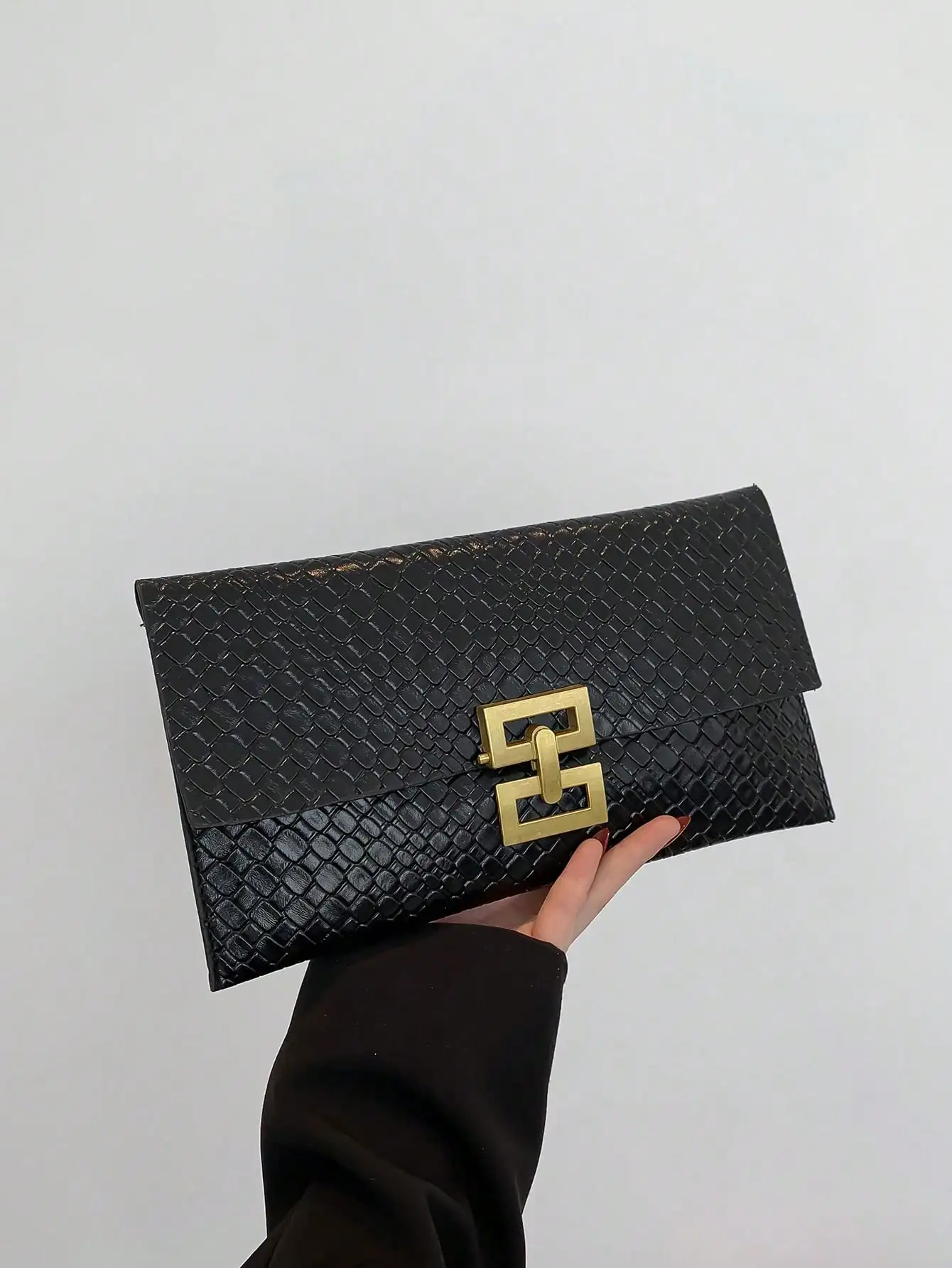 

Горячая новая тканая сумка-конверт с противоугонным замком — хранилища для телефонов, смены и карточек для ежедневного использования