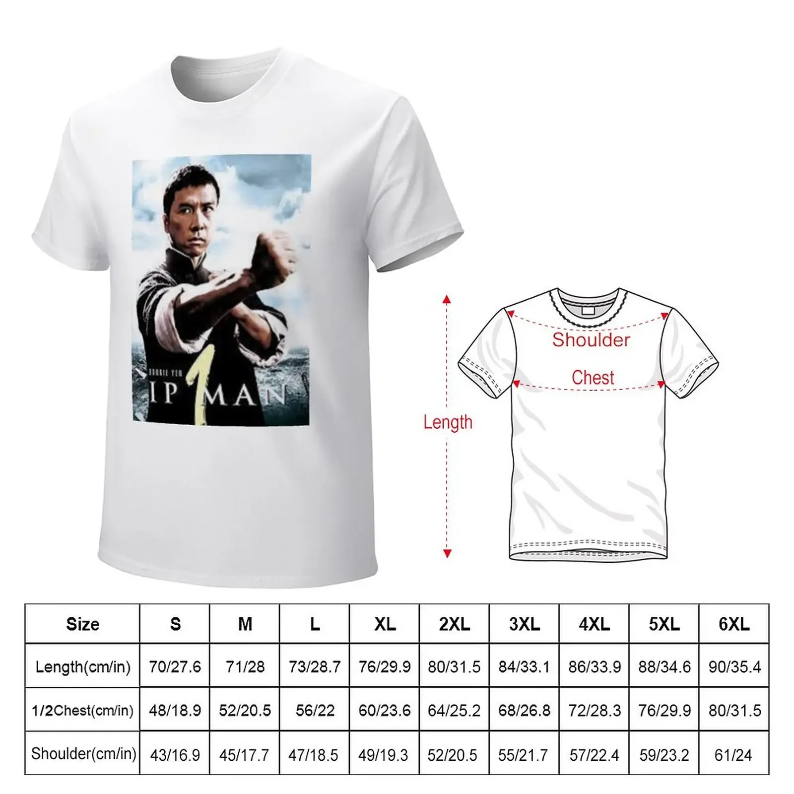 donnie yen T-Shirt quick drying hippie clothes boys whites sweat shirts, men