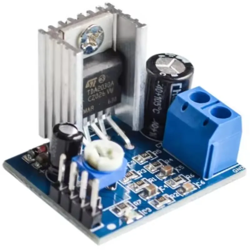 TDA2030A Module Power Supply TDA2030 18W 6-12V Mono Amplifier Board Audio Power AMP Audio Amplifier Board Module
