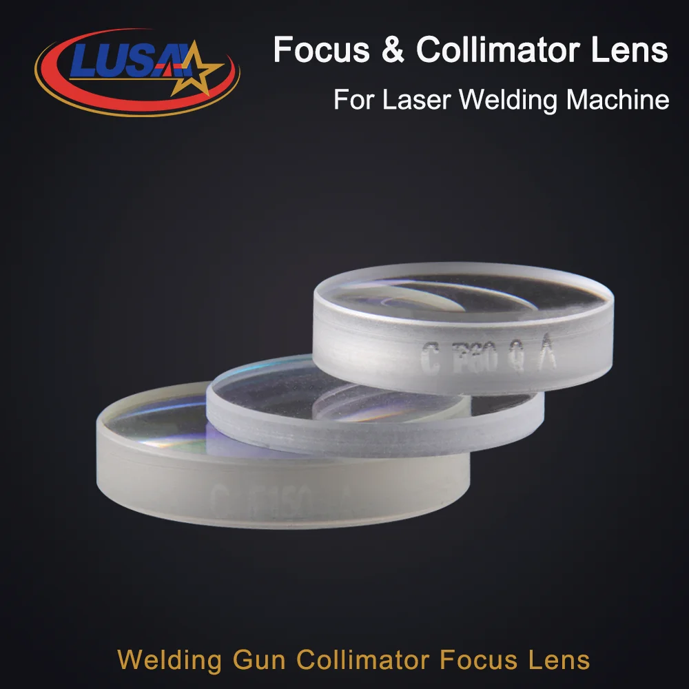 LUSAI D16/D20 Laser Cleaning Focus Lens/Collimator Lens For Laser Welding Cleaning Machine KRD/QILIN/RELFAR/SUP21C/RAYTOOLS/WSX