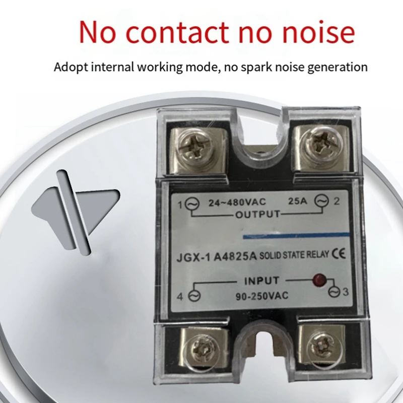 M05K Kontrol AC AC Relai Solid State Fase Tunggal Relay Solid State SSR AA Fase Tunggal