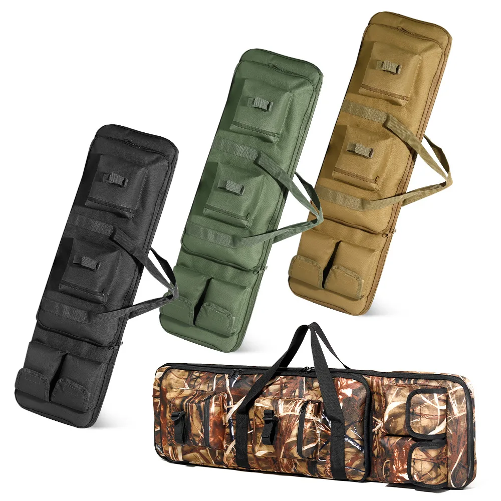 94cm 120cm Double Long Gun Bag Soft Rifle Case Rifle Backpack Shooting Carry Shoulder Bags for Hunting Accesories