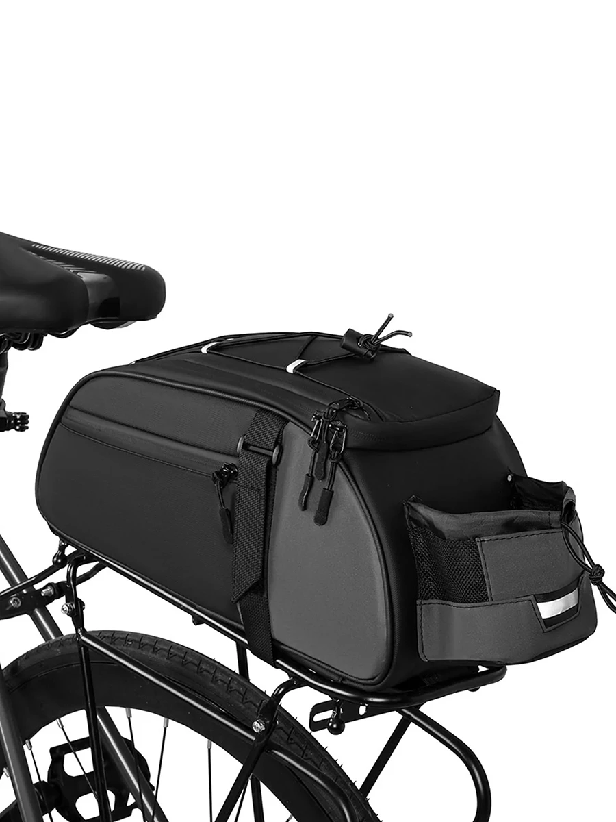 AliExpress cycle zone Bike Trunk Bag Large Capacity Bicycles Rack Seat Bags Reflective Outdoor Cycling Rear Rack Bag Multi-Purpose Bike Luggage Bags