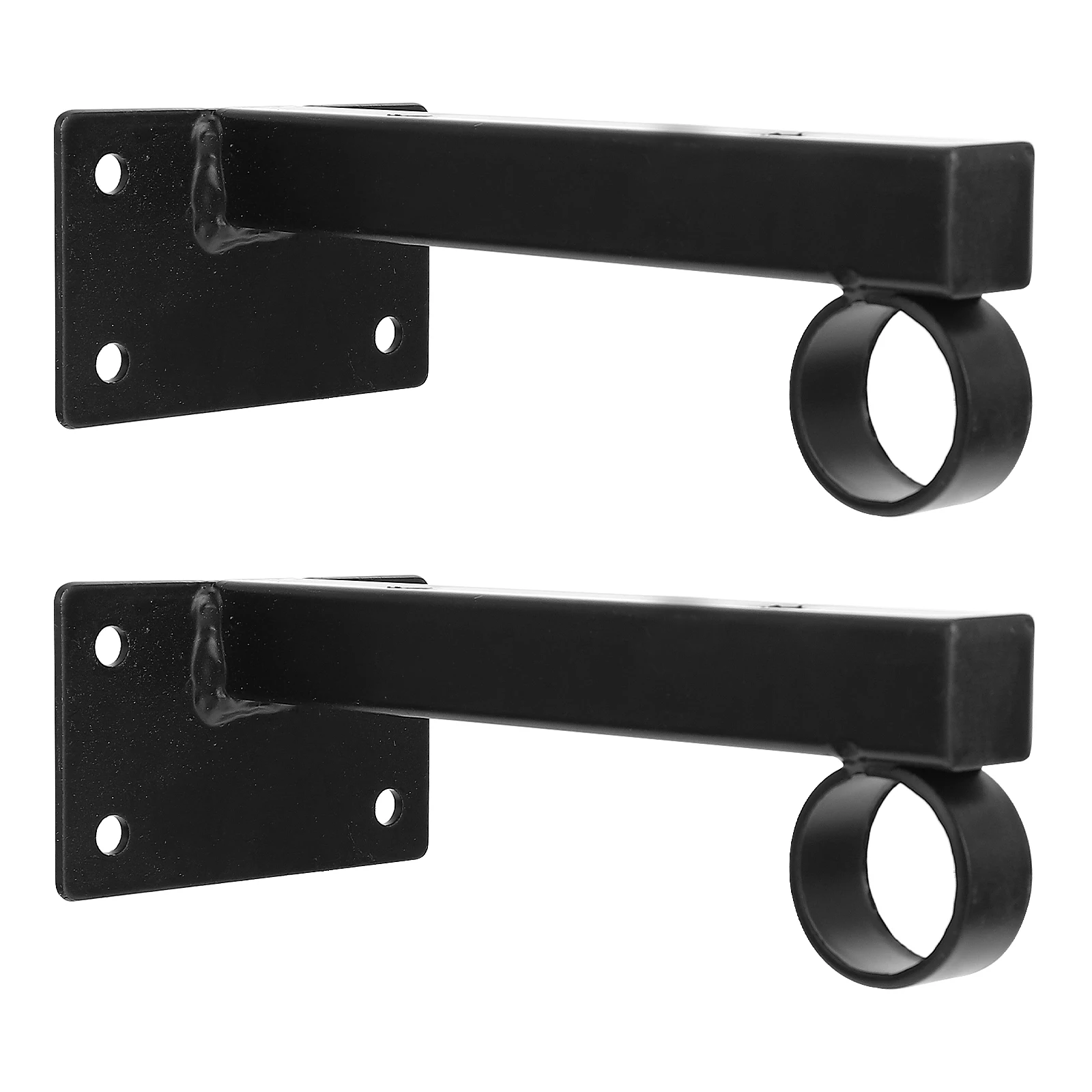 

Shelves Wall Mount Floating Brackets High Grade Iron Plastic Strong Durable Home Office Bedroom Storage Optimization Shelf