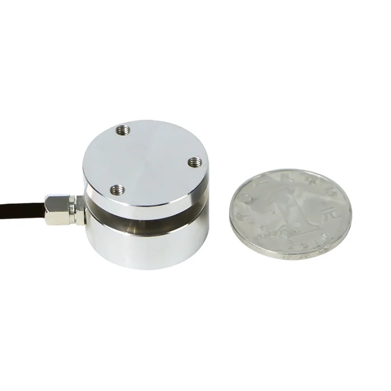 

Датчик натяжения DYMH-105, компрессионный датчик с плоской диафрагмой, датчик силы, тензодатчик гравитации, тензодатчик, мини 50 кг, 100 кг, 1 т, 2 т