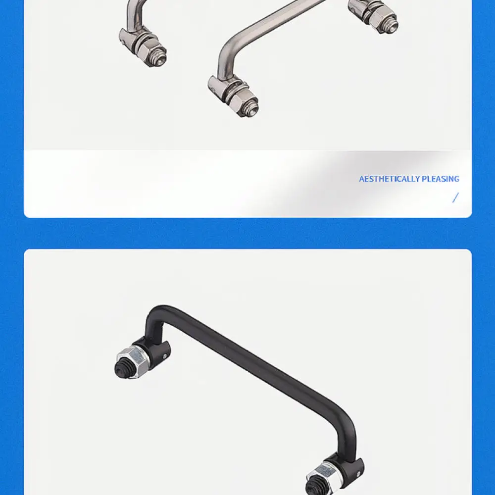 Professional Industrial Handle For LS506 Flush Folding Pull Stainless Steel Or Carbon Steel For Electrical Distribution Box
