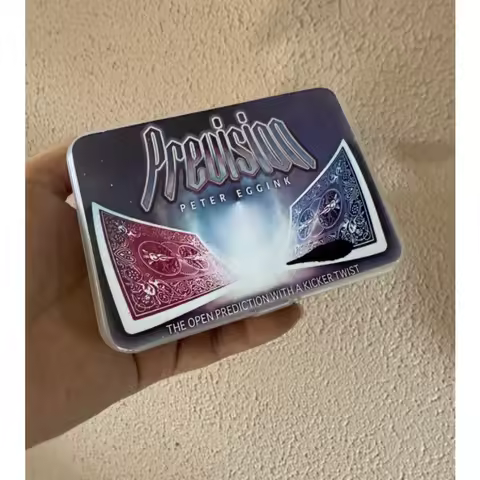 Prevision By Peter Eggink Card Magic Tricks Close Up Magic Magia Magicians Props Illusion Gimmicks Poker Deck Street Bar Trick