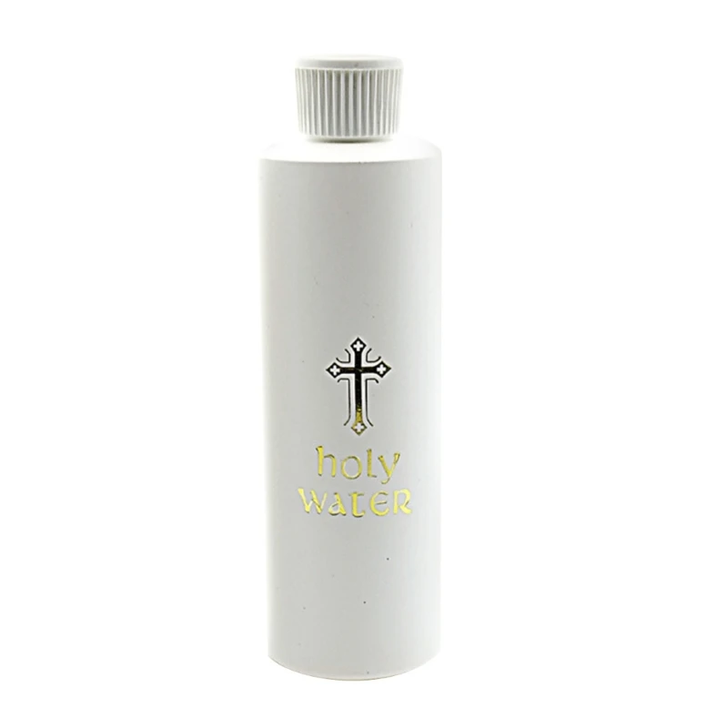 2/5pcs Holy Water Bottle Religion Cross Holy Water Bottles Portable Supplies for Outdoor Travel Camping Religious Drop Shipping