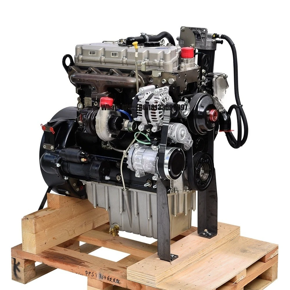 Original 1104D-44T Engine Assembly 4-Cylinder Turbocharged Water Cooled for Perkins Excavator Generator Set