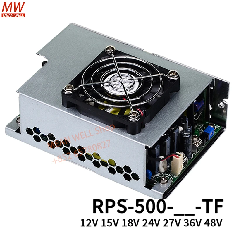 MEAN WELL 500 WReliable Green Power Supply RPS-500-12-TF RPS-500-18-TF RPS-500-24-TF RPS-500-27-TF RPS-500-36-TF RPS-500-48-TF