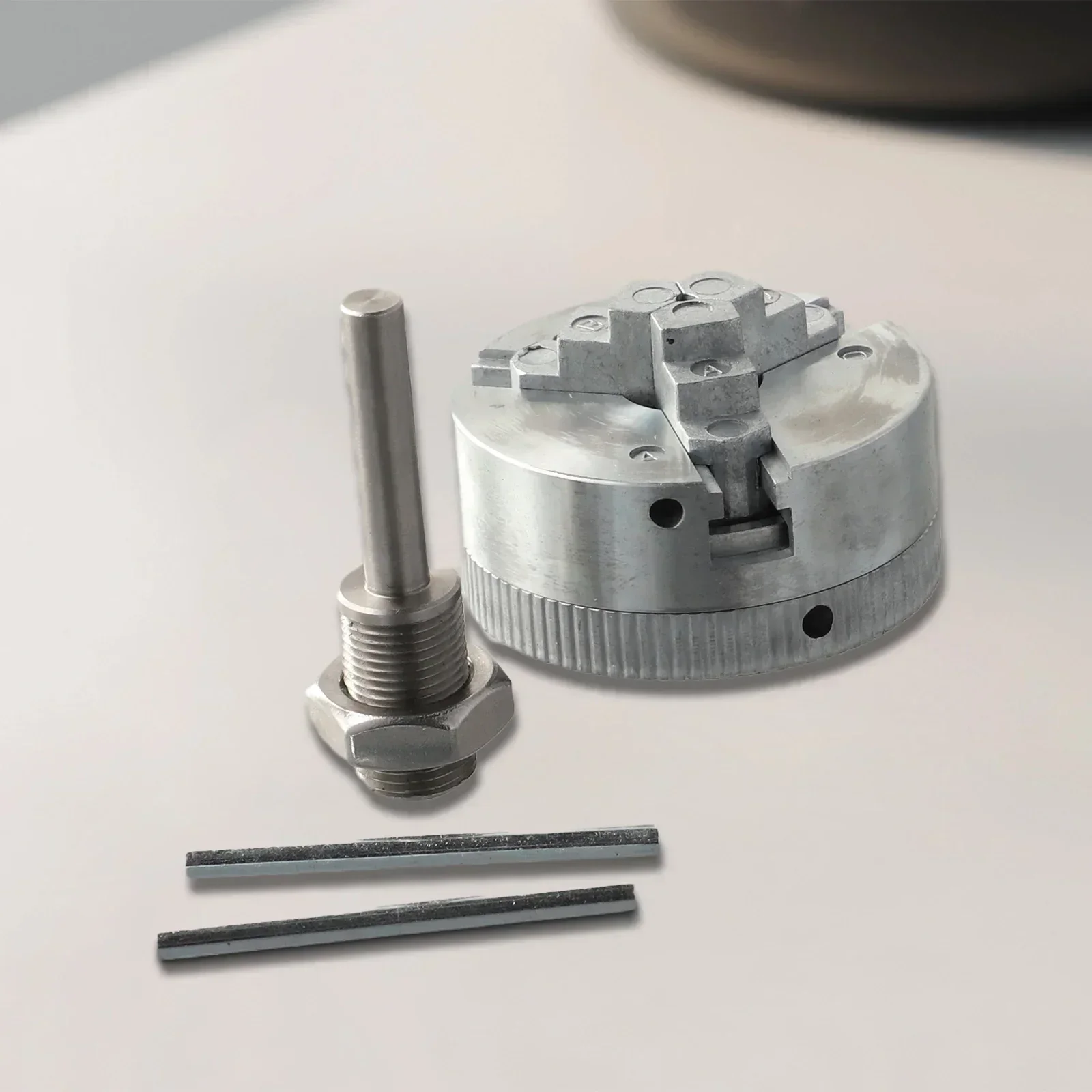 Lathe Chuck Z011 Self Centering External Jaw Metal Suitable Tools Carbon Chuck Drill High Lathe Manual Metal Parts