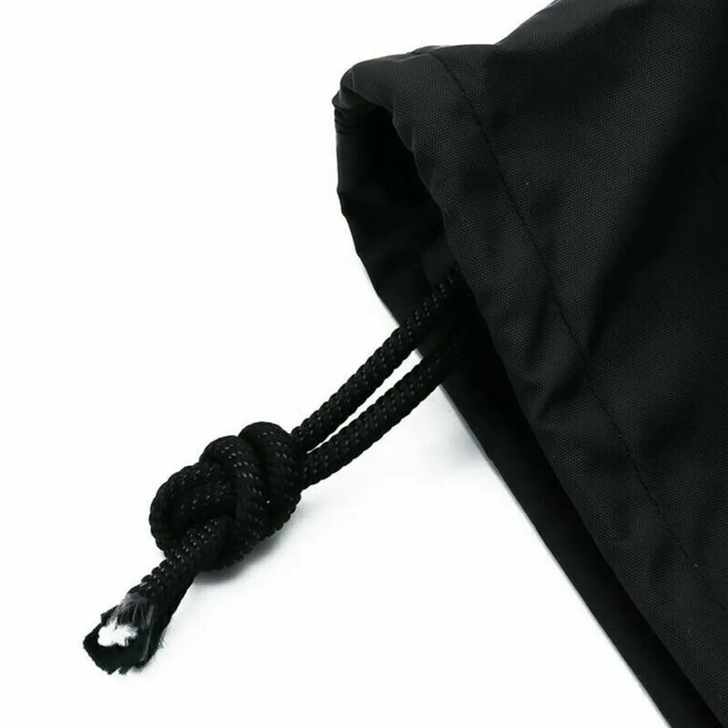

Resistant Grill Cover Stove Waterproof For Weber Grill Portable Q1000 Rain Sun 67*44*32cm 7110 BBQ Black Cover