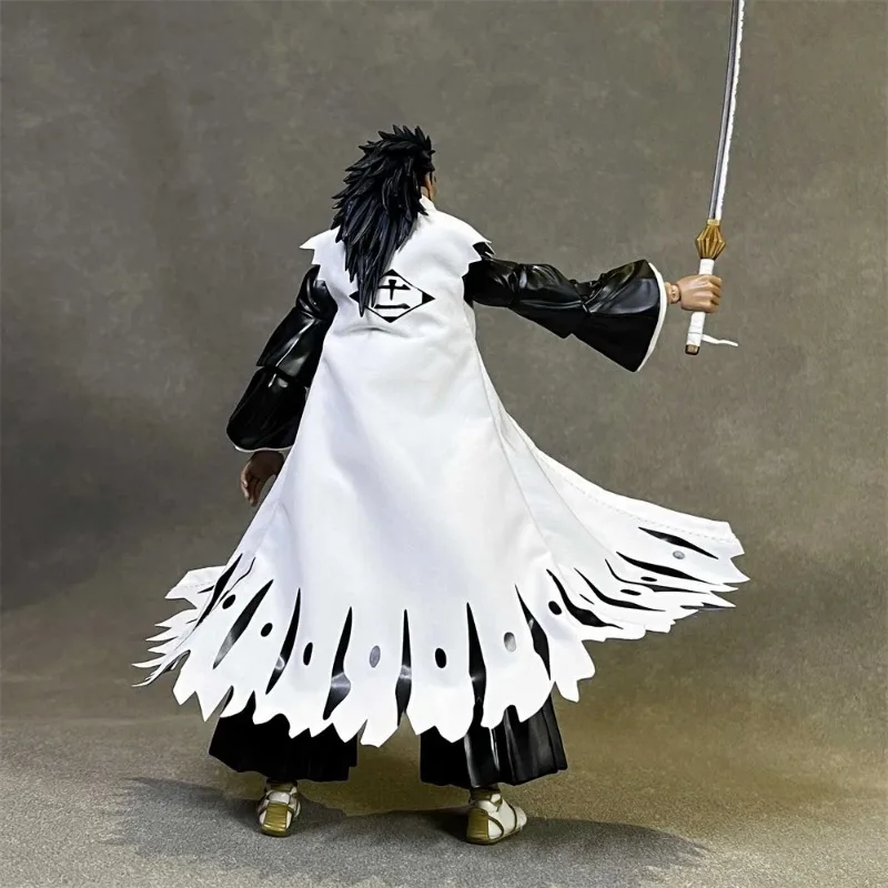 Handgefertigter 1/12 Japanischer Anime Klassischer Charakter Weißer Federwebstoff-Umhang Zubehör für SHF Actionfiguren Körpermodell – Detail 5