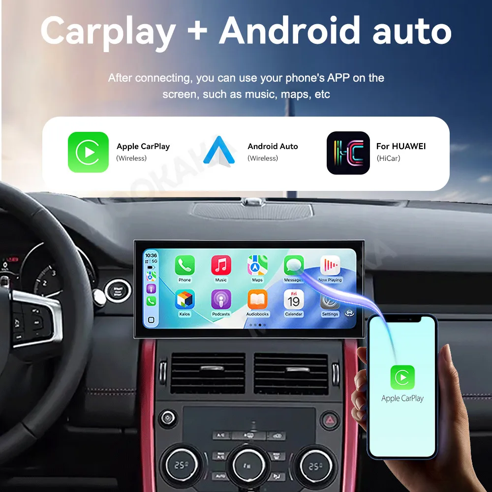 

Touch Screen Car Radio For Land Rover Discovery Sport 2016-2019 Android GPS Automotive Multimedia Auto Radio Stereo Receiver