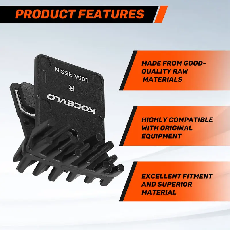 Kocevlo L05A ディスクブレーキパッドシマノ Ultegra R8070 、 RS805 、 RS505 、 RS405 サイクリング自転車部品