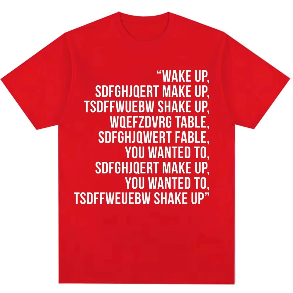 Wake Up System of A Down Chop Suey T Shirts Men Women Fashion Rock Band Hip Hop Vintage T-shirt Casual pure Cotton T Shirts