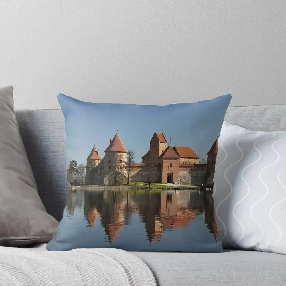 Trakai Island Castle - Lithuania Throw Pillow Cushions Cover christmas pillow case home decor items pillow