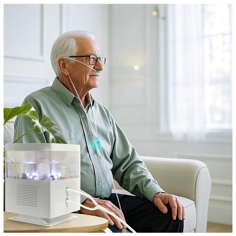 2025Hydrogen Water Machine with UV Self Cleaning Function for Hydrogen Water Drinking and Hydrogen Gas Breathing