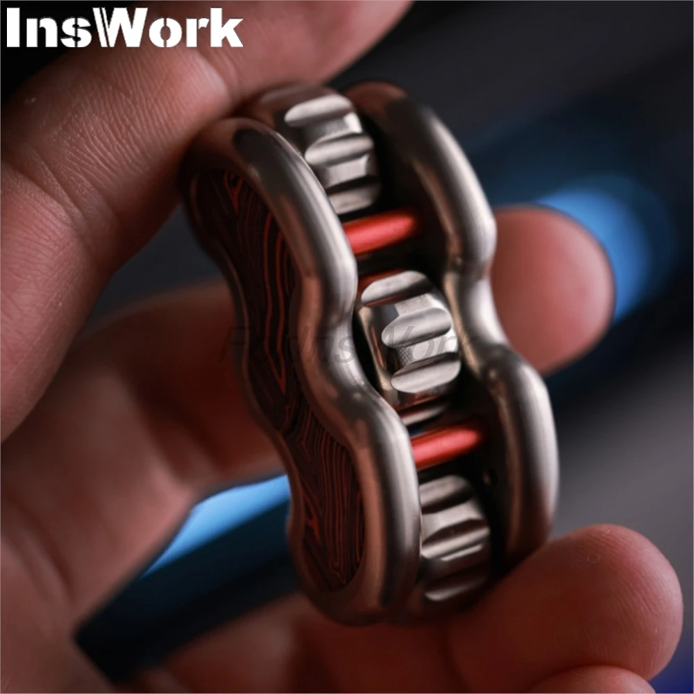 ROGUE Mechanical Paragraph Push Slider Hand Fidget Metal Fidget Autismo Accesorios Anxiety And Stress Relief