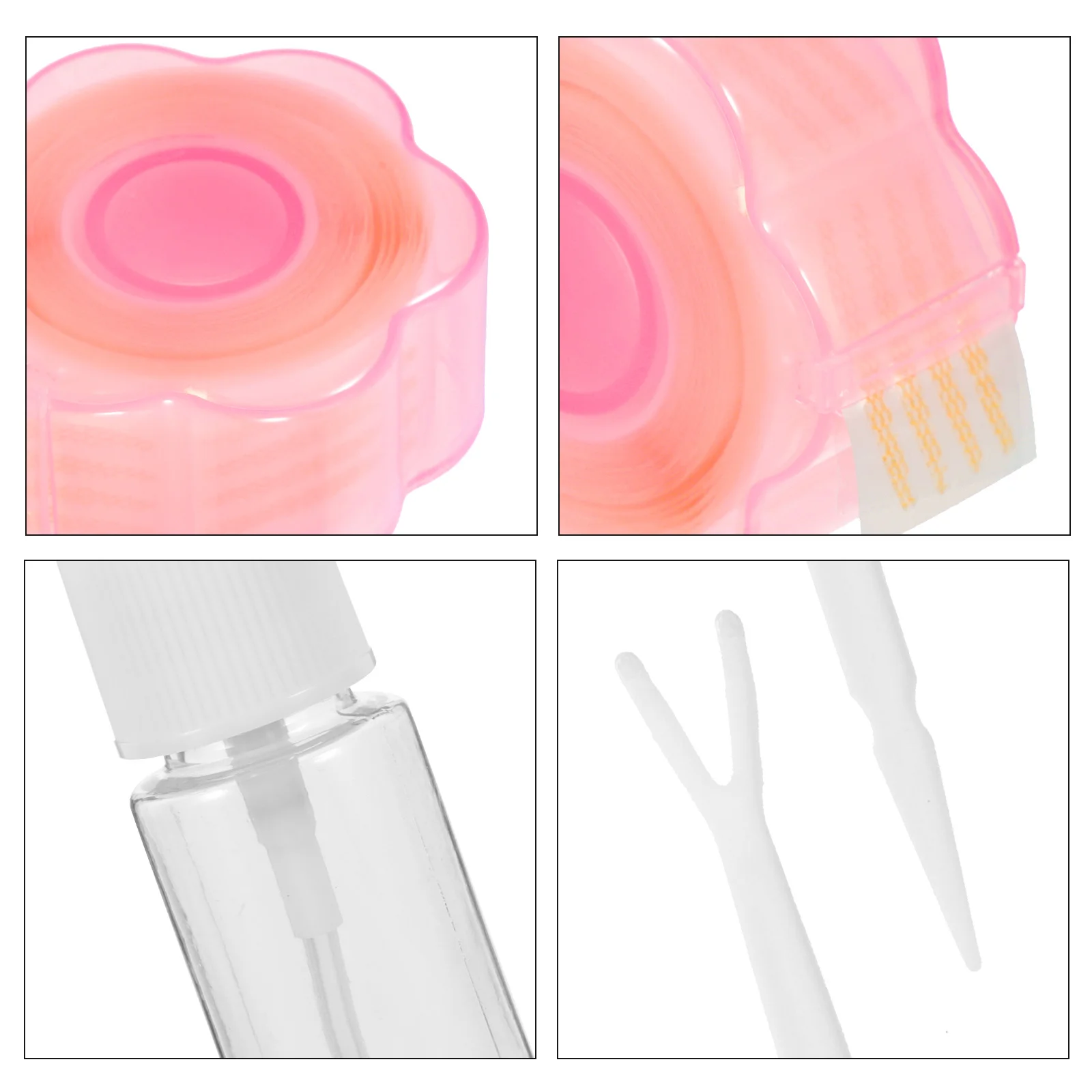 1Set Doppelte Augenlidbänder Premium Unsichtbare Augenlidstreifen für Frauen Starke Unterstützung Natürliche Wirkung Augenheber Make-up-Tools