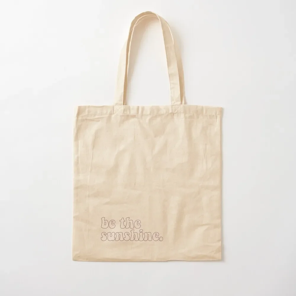 

be the sunshine Tote Bag shopper bag women canvas Lady bags tote bag canvas eco folding