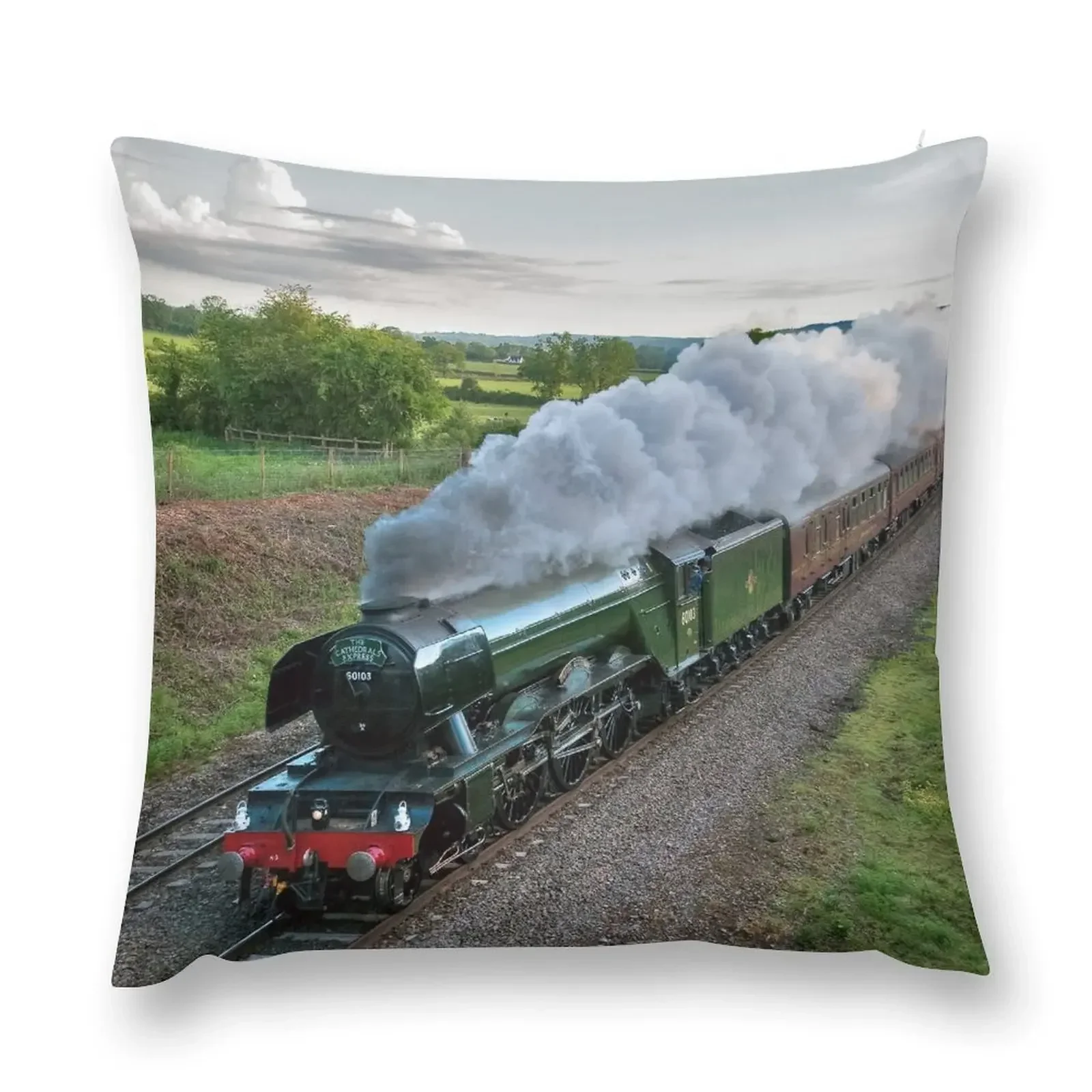 Flying Scotsman Throw Pillow Sofa Cover Decorative Pillow Covers For Sofa Elastic Cover For Sofa autumn decoration pillow