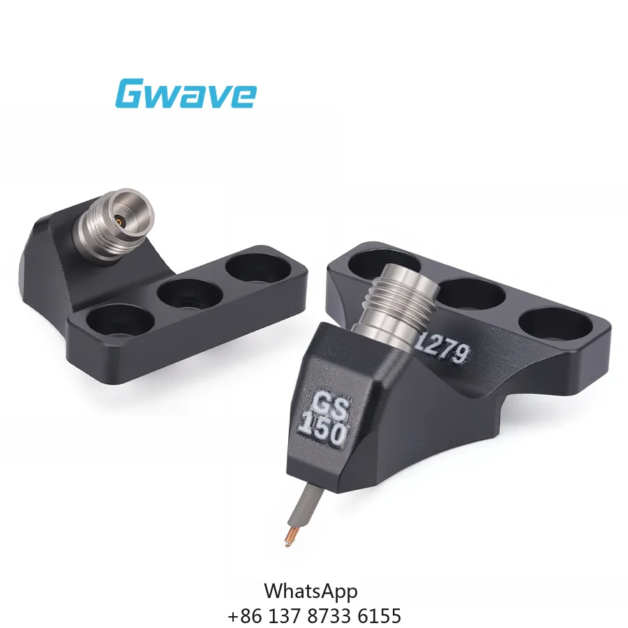 Gwave 67GHz GS RF Probe, 0.15mm Pitch, 1.85mm Female RF Connector, Ultra-Wideband High Frequency Test Probe