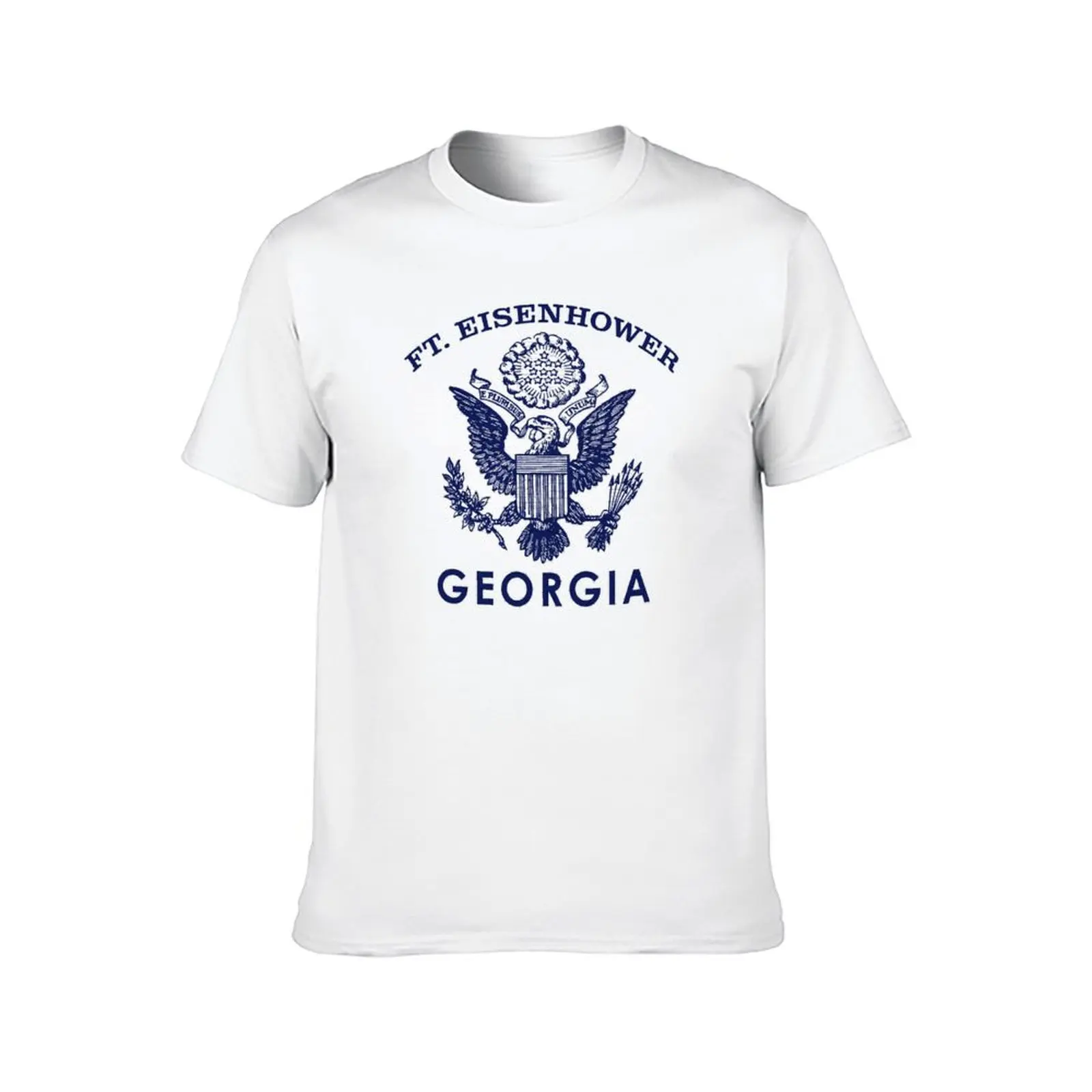 Georgia Fort Eisenhower T-Shirt cotton t shirts high quality funny t shirts cotton t shirt for man T-Shirt