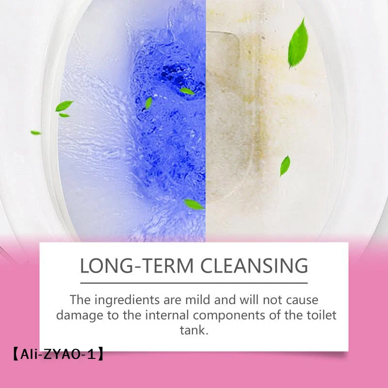 【O】Toilet Descaling and Stain Removal Cleaning Stick Cleans Toilet Odors, Stains and  Scale Fresh Scent Toilet Cleaning Stick