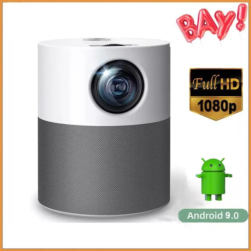 

Top Mini Projector Full HD 1080P P40 LED Projetor 4K Video Bluetooth Beamer 5000 Lumen Android Projectors Smart Home Theater