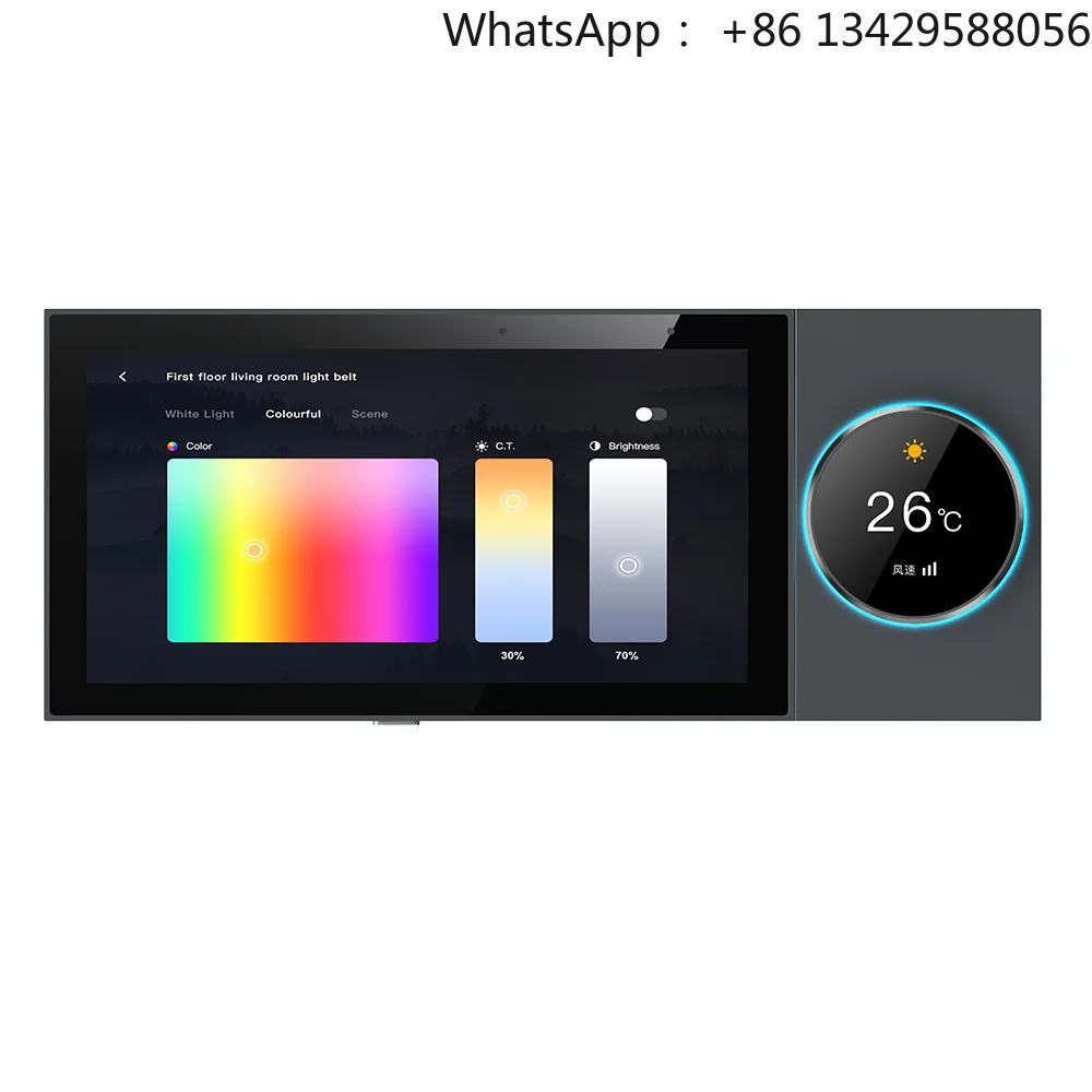 Q7 Tuya Smart 7 Inch IPS  Android Home Video Music System Multi-Function Central Control with Voice & Music Electric for Hotels