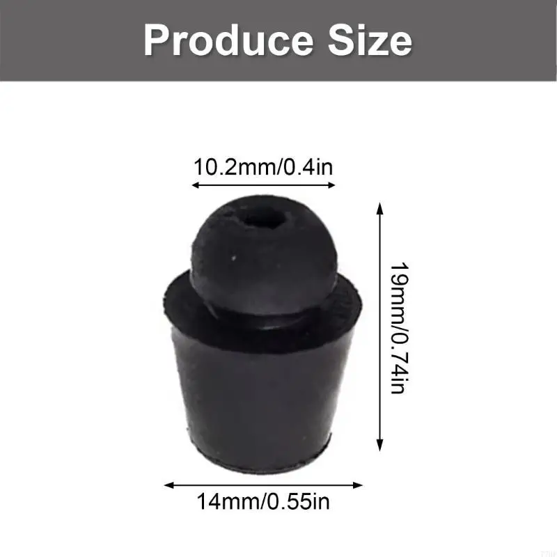 

77HF 10Pcs/20Pcs Rubber Shock Absorbing Cushion for IX35 Car Door Bumper Door Side Buffer Cushion Auto Accessories