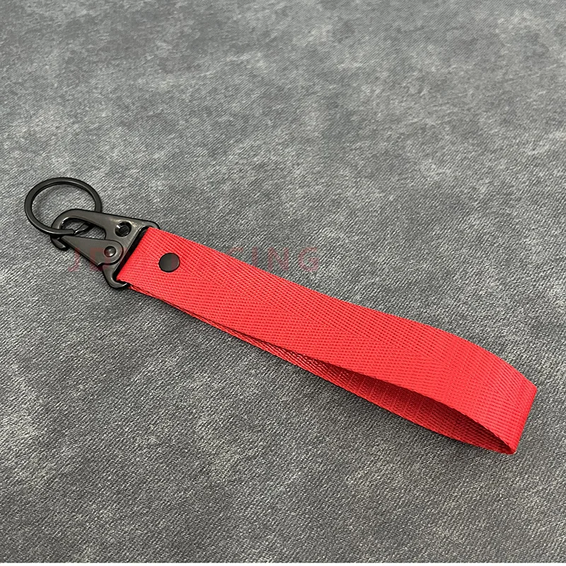 Mode Einfarbig Band Schlüsselbund Lanyard Business Geschenk Schlüssel Kette Männer Frauen Auto Schlüssel Strap Taille Brieftasche Schlüsselanhänger Schlüsselanhänger – Detail 17