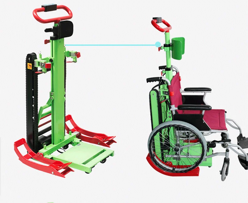 Stair Climber Wheel Chair  Wheelchair Lifting Machine Stair Climbing Carrier Transfer Goods and People