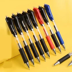 Ballpoint Pens Refill 0.5mm Nib Medium Point Work Pen Retractable Office Business Black Red Blue Rolling Ball Pens High-Capacity