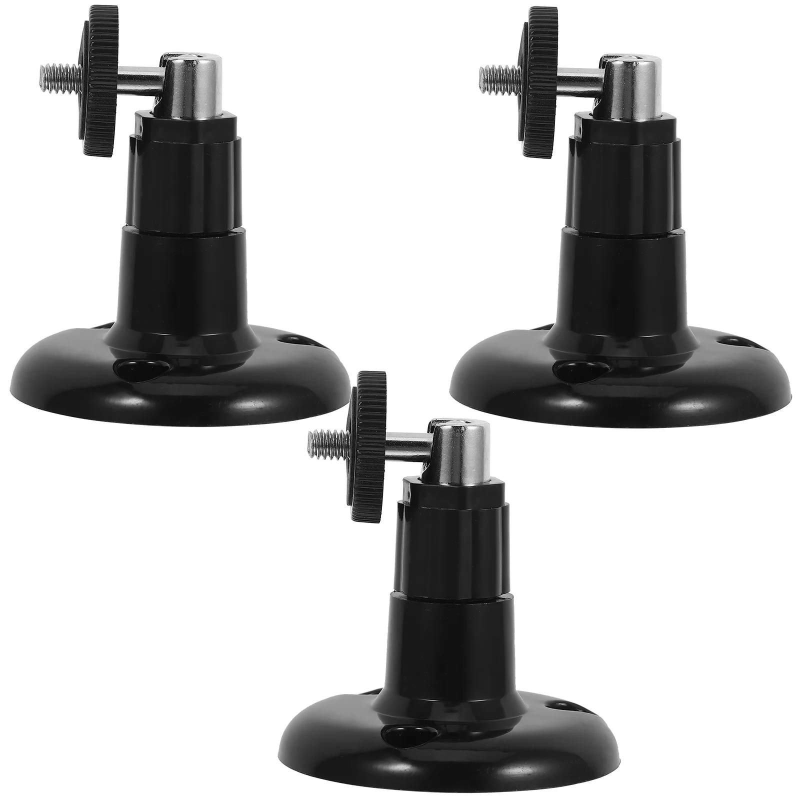 

3pcs Camera Wall Bracket No-Drill Mount Plastic Security Holder Floating Shelf For Indoor Wall Mounted Sturdy Support Home