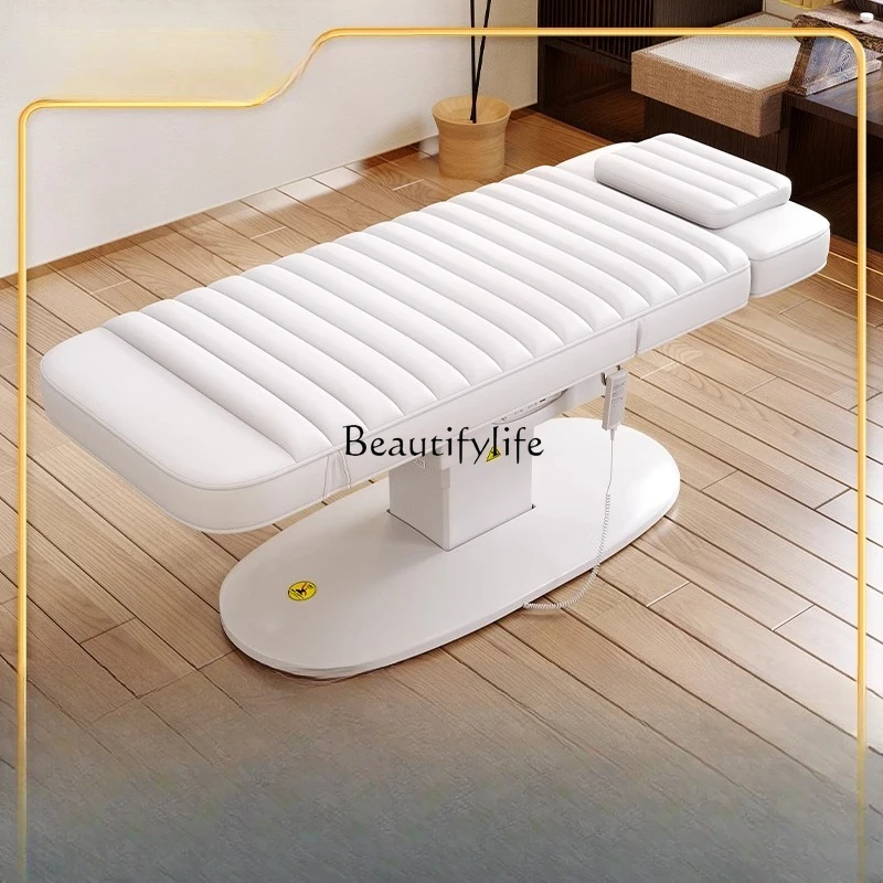

Electric massage bed household multi-function folding bed