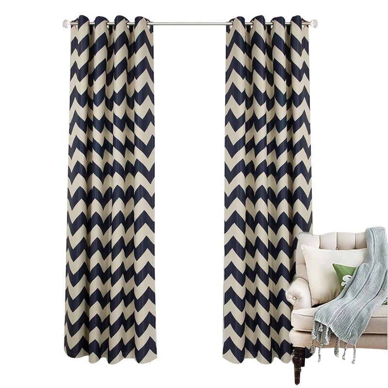 curtains and drapes  living room blackout fabric curtain  stitching