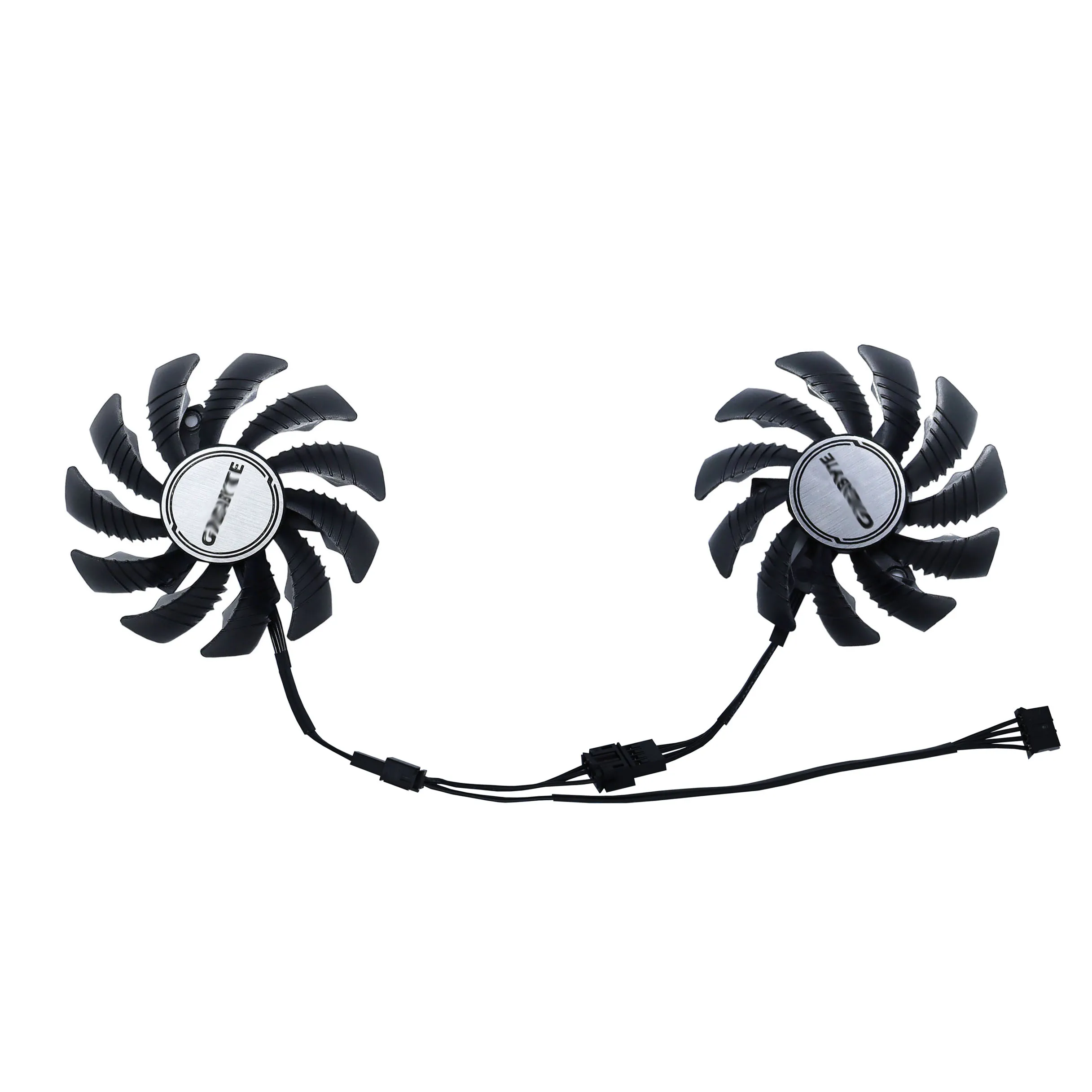 GraphCooler,GPU Video Cards Fan,For GIGABYTE RTX 4060 WINDFORCE 8GB,For Gigabyte RTX 3050 EAGLE 6g,2Pcs/Set,PLD08010S12HH