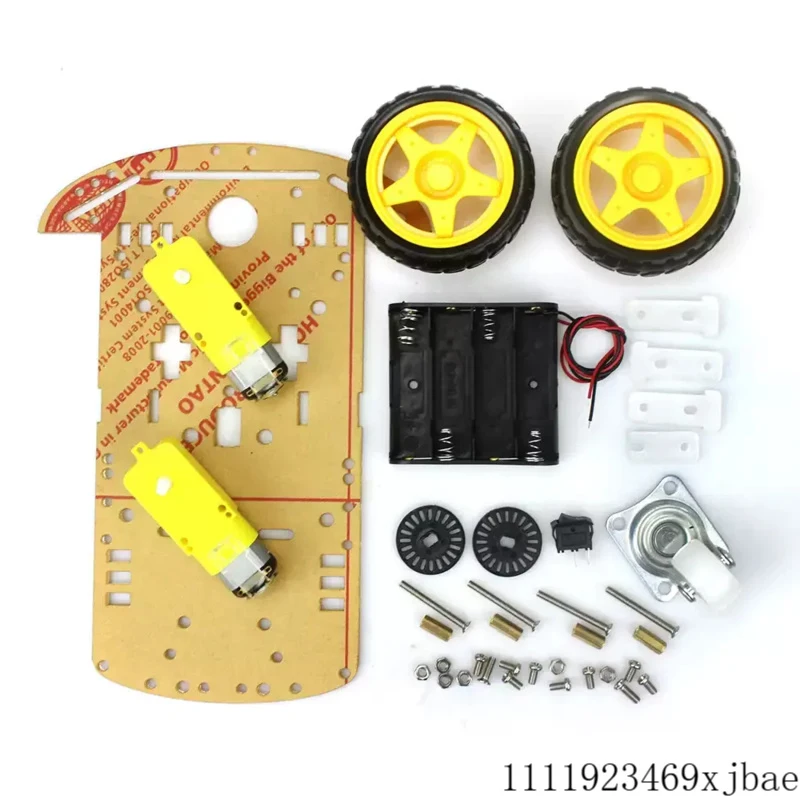 New Avoidance tracking Motor Smart Robot Car Chassis Kit Speed Encoder Battery Box 2WD Ultrasonic module For Arduino kit