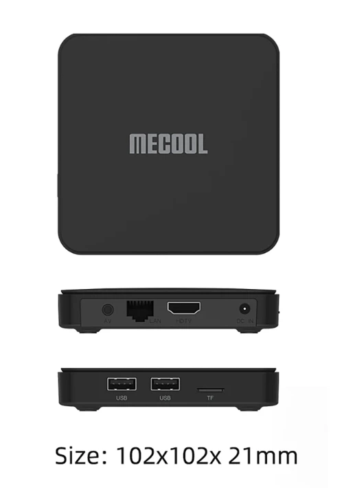 [Genuine]MECOOL KM7 SE Super cost-effective Android11.0 Smart TV Box 4K ATV Google Certified 2GB 32GB BT5.1 Global Best Seller